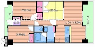 レジディア都島Ⅱの物件間取画像